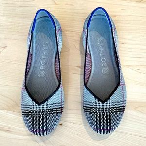 Rothy’s Glen Plaid Flats